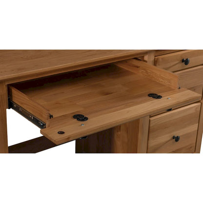 Solid Wood 4 Drawer Desk